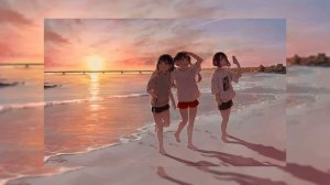 а на море белый песок speed up