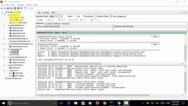 Selenium Python Robot Framework Page Object Pattern смотреть онлайн