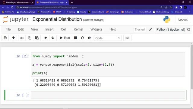 NumPy RANDOM | LESSON 11 | EXPONENTIAL DISTRIBUTION смотреть онлайн