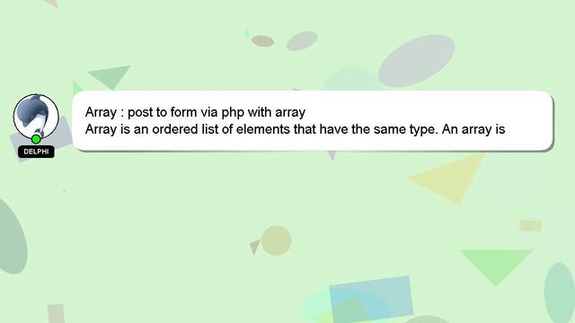 Array : post to form via php with array смотреть онлайн
