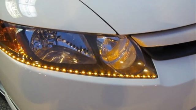 Audi Style LED Strips for Headlights as Turn Signal Lights смотреть онлайн