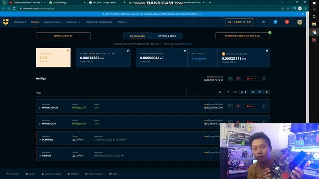 PENASARAN MINING DENGAN MODAL 2 VGA 16JT DAPET CUAN BERAPA? ??? WORTH GAK SIH MINING DI 2022? смотреть онлайн