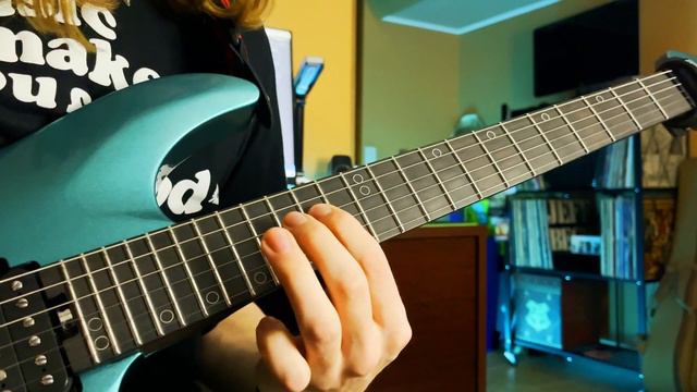 Intervals | Luna[r]tic Guitar Cover | Schecter AM-6 смотреть онлайн
