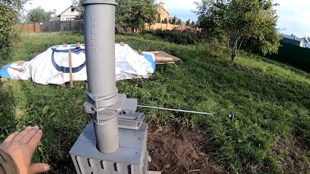 печь гром 30. распаковка. обжигаем краску на улице, перед установкой в парилку. кусаная шишка смотреть онлайн