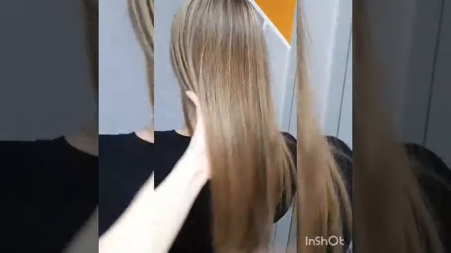 Мелирование волос и тонирование.