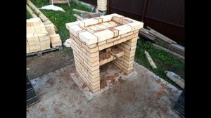 Как сложить мангал из кирпича своими руками Порядовка