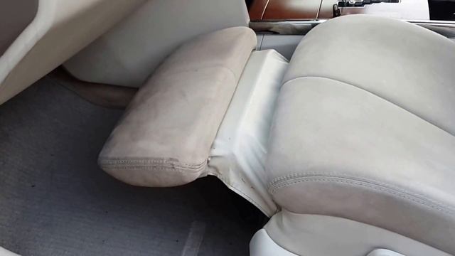 Nissan Teana J31 Демонстрация работы оттоманки или подножки смотреть онлайн