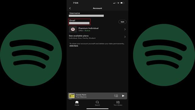 How to Find Your Email Account in Spotify App смотреть онлайн