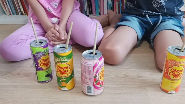 Пробуем напитки Чупа-чупс (Chupa Chups) смотреть онлайн