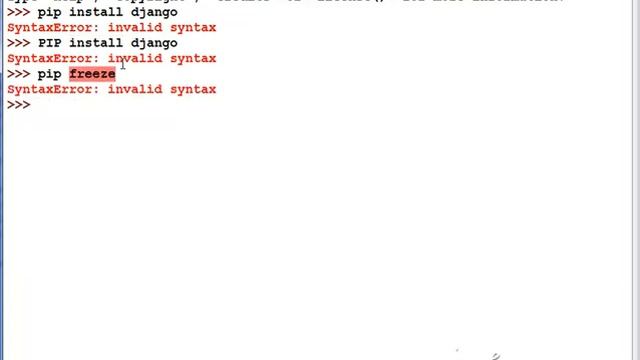 pip fatal errors смотреть онлайн