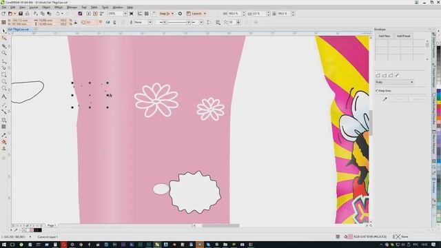 CorelDraw упаковка чипсов с помощью envelope tool или mockup а смотреть онлайн