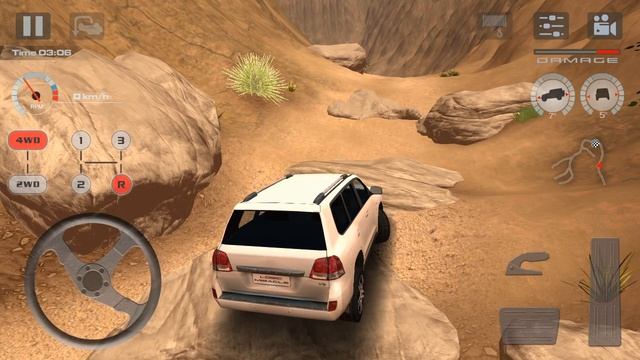 OffRoad Drive Desert #1 Level 1, OffRoad simulation game,real off road vehicles Android Gameplay смотреть онлайн