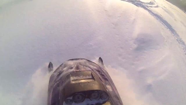 Покатушки на снегоходах | Polaris 800 Dragon rmk and Ski-Doo formula 3 600 смотреть онлайн