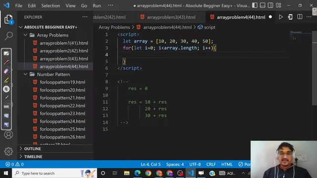 Competitive Coding in JavaScript. Add numbers of array. (44) смотреть онлайн
