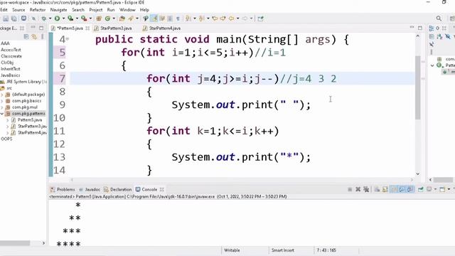 star pattern in java | star pattern program in java | Part 5 | malayalam | Code eureka смотреть онлайн