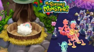 Развиваем остров эфира! Феерверк и хула в мсм! My Singing Monsters