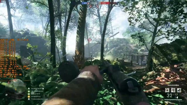 Battlefield 1 ULTRA - Argonne Forest - 24 Players- E5 2620 v3 + RX 570 4G смотреть онлайн