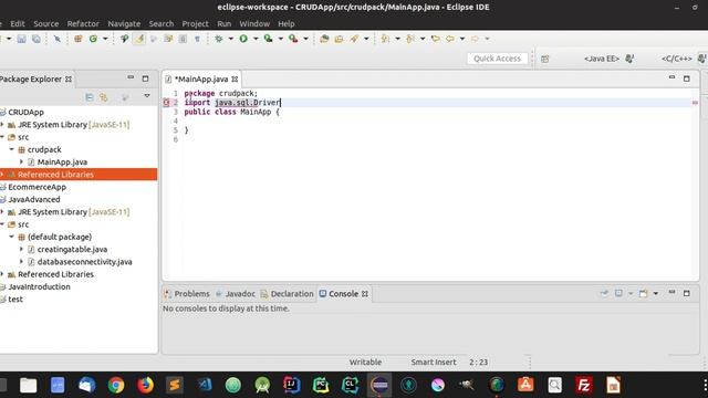 Connecting Java and MySQL using JDBC in Eclipse IDE смотреть онлайн
