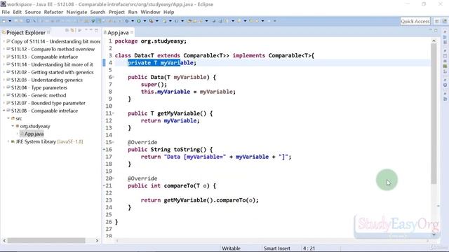 136 Comparable interface смотреть онлайн