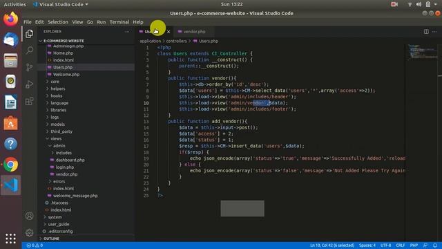 multi vendor marketplace ecommerce website ecommerce website in php in hindi | Part 12 смотреть онлайн