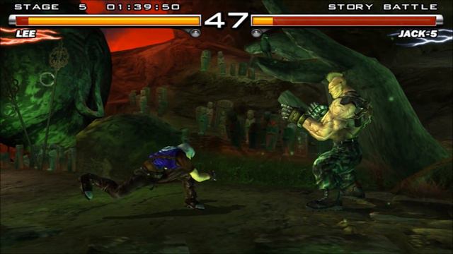 Tekken 5 - Lee Chaolan Story Playthrough смотреть онлайн
