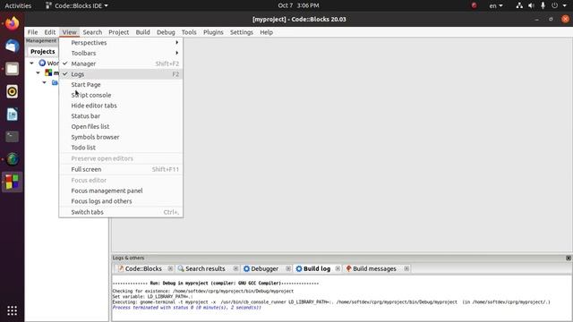 How to show/hide the layouts of codeblocks IDE for absolute beginner's смотреть онлайн