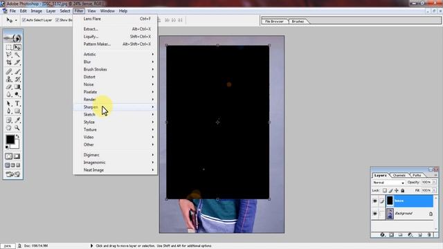 How To Create Photo Lense In Photoshop 7 0 In Hindi ArtBalaghat смотреть онлайн