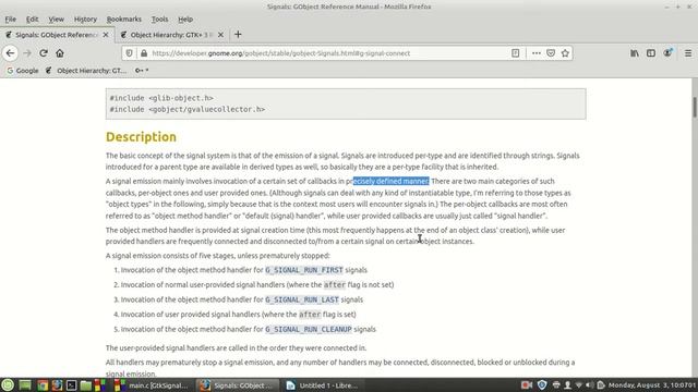 GTK GtkSignals Part01 смотреть онлайн
