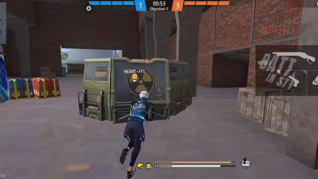 Heart mood on Vivo y31 100%accuracy setting #heart ff #free fire смотреть онлайн