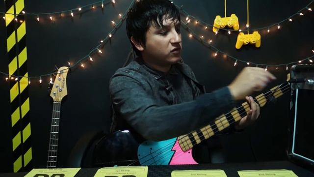 cuerdas para bajo DR NEON PINK BASS STRINGS bajo electrico смотреть онлайн
