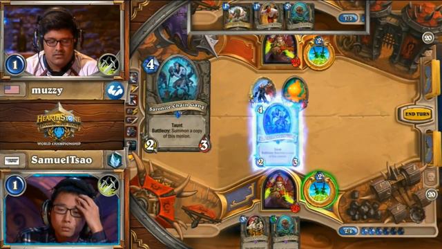 Muzzy vs SamuelTsao, Hearthstone World Championship 2017 смотреть онлайн
