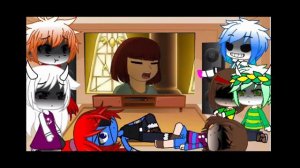 Андертейл реакция на битву Санса и Чары