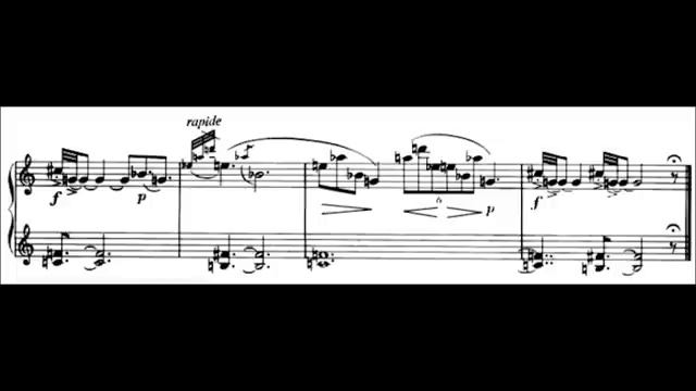 Boulez - 12 Notations pour piano (1945) w/ score смотреть онлайн