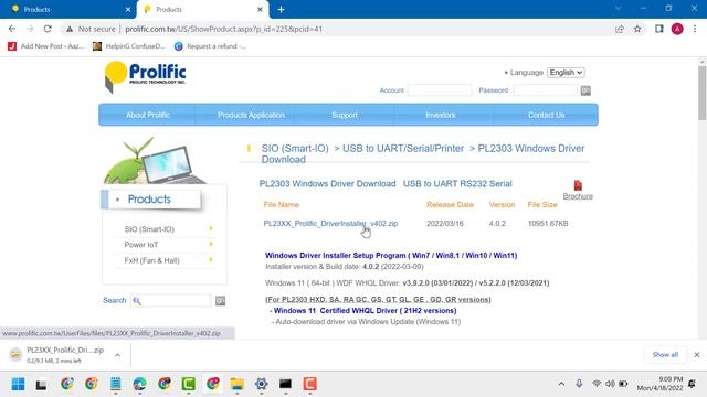 How to Install Prolific PL2303 Driver On Windows 11 [2023] смотреть онлайн