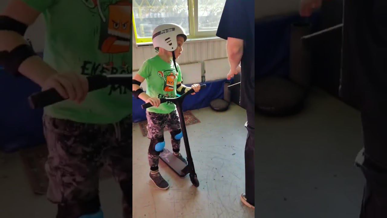 Тренировка на самозкате в Bunny Hop #трюкинасамокате смотреть онлайн