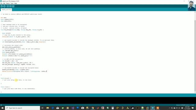 IoT esp8266 and php server AES-128-CBC test смотреть онлайн