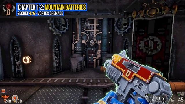 Warhammer 40k Boltgun All Secrets Chapter 1 Mission 2 смотреть онлайн