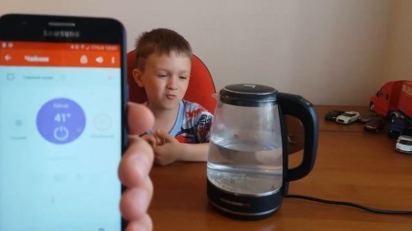 Умный Чайник REDMOND SkyKettle RK G200S Редмонд Смарт Управление со смартфона Распаковка и обзор