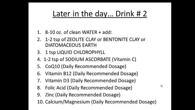 Chemtrail Remedy Part 1