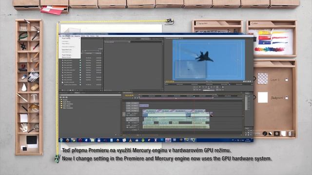 CUDA, MERCURY Engine and NVidia GT 240 in CS5 смотреть онлайн