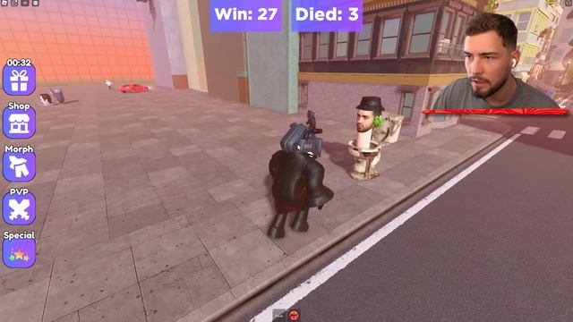 ROBLOX SPEAKERMAN vs. TV-MAN DUELL смотреть онлайн