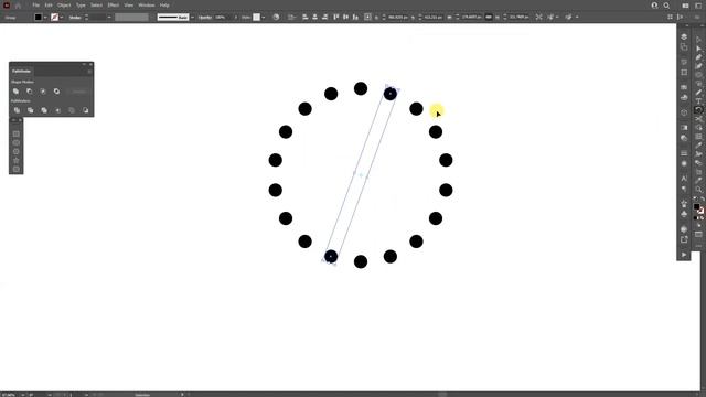Fibonacci Dotted Spiral in Illustrator смотреть онлайн