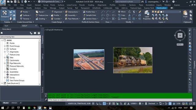 Cortando IMAGEM no AutoCAD, AutoCAD Civil 3D 2020 смотреть онлайн