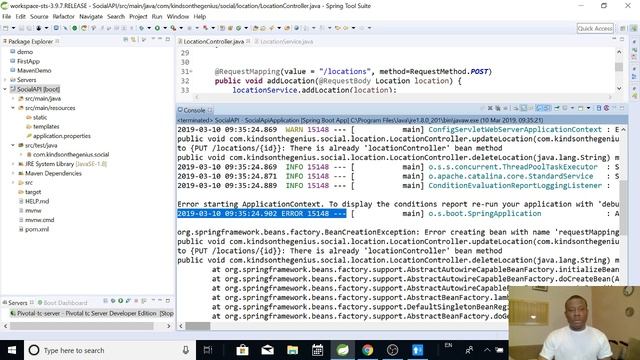 Spring Boot Tutorial 18 - Handling Errors смотреть онлайн