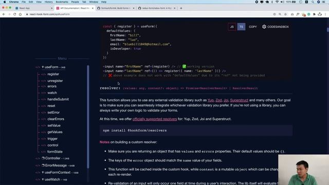 ReactJS: 12-02 Giới thiệu React Hook Form API смотреть онлайн