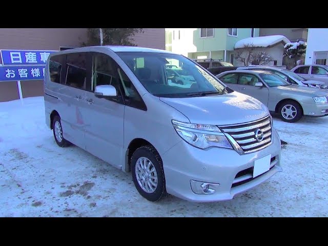 2014 NISSAN SERENA HighwaySTAR Японский автомобиль. Правый руль.