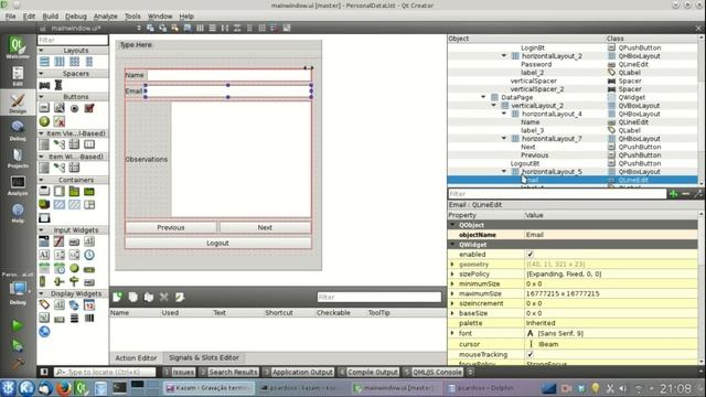 QT : ex05 : PersonalDataList ( II / II) смотреть онлайн