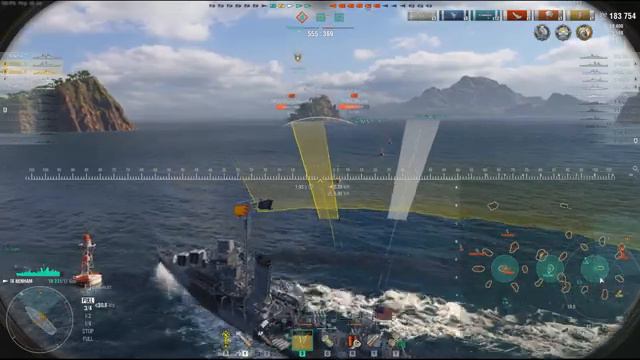 World of Warships - Replay Benham смотреть онлайн