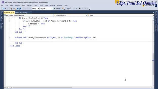 How to Create Student Database Management Systems using SQLite in Visual Basic.Net - Part 2 of 3 смотреть онлайн