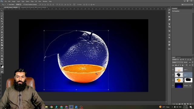 Transparent Orange Manipulation in Photoshop | Transparent Effect in Photoshop #smartgraphics смотреть онлайн